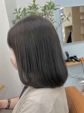 ティエル(TieLu) シークレットハイライト×シアグレージュ×外国人風