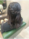 ハーフアップ/ヘアアレンジ