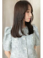 カバーヘア ブリス 戸田公園西口店(COVER HAIR bliss) センターパート抜け感エアストレートTb2戸田公園20代30代40代