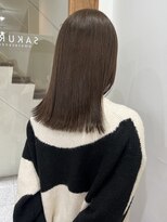 サクラ オモテサンドウ(SAKURA)&nbsp;オリーブベージュ/ブリーチなしダブルカラー