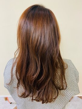 ビューティーサロン カワチ 中庄駅前店(Beauty Salon KAWACHI) 春先取りオレンジ