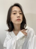 ピークアブー アヴェダ アトレ恵比寿(PEEK-A-BOO AVEDA) くびれミディアム大人可愛いひし形シルエットくびレイヤー