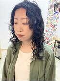 【cuzKLUB】スパイラルパーマセミロング【池袋】