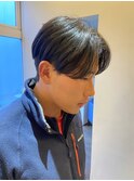 韓国風センターパート/ダウンパーマ