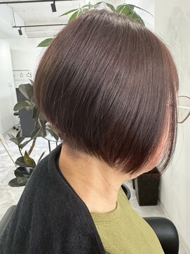 スワッグ(SWAG) ショートカット/前髪カット/白髪染め/白髪ぼかし/艶カラー