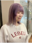 《ベージュ×ラベンダー》