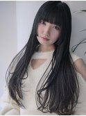 レイヤーカット／ナチュラル／モテ髪/銀座/ロングレイヤー