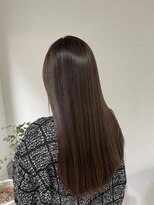 2195ヘアー 世田谷代田(2195hair)&nbsp;くすみベージュ/縮毛矯正/地毛風ストレート/髪質改善/