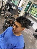 MEN’S HAIR/スパイキーショー ト/ミドルフェード/ーU