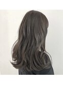 ブリーチ無しダブルカラー グレージュ