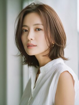 アルトリスト(Altruist Aging×HAIR&SPA) ★ダークアッシュ大人ガーリーボブ着物似合わせカット/髪質改善