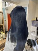 透ける髪色