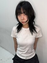 ココ 本八幡(KOKO)&nbsp;□ハッシュカット＃レイヤーカット黒髪シャギー