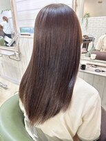 ルヴェール 北方店(LeVert)&nbsp;透明感グレージュカラー/髪質改善oggiottoトリートメント