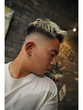 スリーセント 栄(3/cent) フェードメッシュ