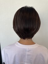 カルム ノエル(CALME noel) 艶感×ショートボブ(ボリュームが欲しい方オススメ)