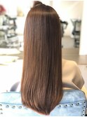 【-5歳若見えチェンジ♪】カット+白髪染め髪質改善+Tr