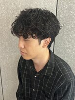 ニアウ 太田店(Niau)&nbsp;メンズ刈り上げないナチュラルマッシュシャドウパーマソフト