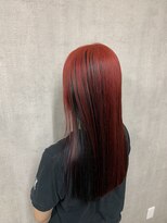 トリコ(ToricO) アンブレラカラー ダブルカラー アクリルレッド ブリーチ