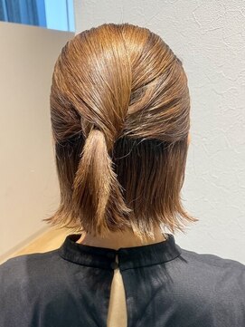 ティエナビューティー(TIENA BEAUTY) 結婚式お呼ばれヘア ハーフアップ