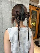 オムズ 大須店(OM's)&nbsp;カチモリヘア/シニヨンヘア/お呼ばれヘア/結婚式ヘア