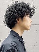 スミス 秋葉原(Smith)&nbsp;MEN’S HAIRブルーブラックシャドウパーマ