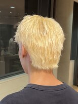 アウラ(AURA)&nbsp;抜きっぱなしブロンド/ケアブリーチ/スパイキーショート