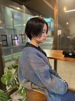 ザ シーワークス(THE Cworks)&nbsp;ショートボブ/ハンサムショート/前髪なし