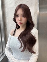 リリー(Lilley)&nbsp;【稲永麻衣】レイヤーカット+顔周りカット+ロングヘア+韓国ヘア