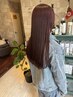 カット＋アジアンカラーリタッチ＋高保湿ケアトリートメント￥12000