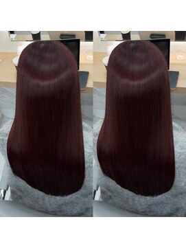 ユアーズヘア 東新宿店(youres hair) 【縮毛矯正×リンゴ幹細胞】潤いとツヤをプラス！