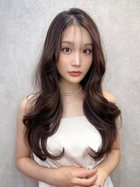 ロンド フィーユ(Lond fille)&nbsp;☆ ワンホンレイヤー/グレージュブラウン/韓国巻き/顔周りカット