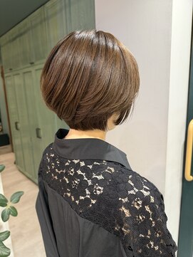ヘアサロン ナノ(hair salon nano) 大人かわいいショートボブ