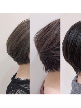 サンポ(sunp.)の写真/顔の形や骨格に合わせたカットで憧れのショートやボブへ！新しい自分に出会える◎