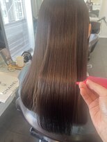ヘアサロン フラット(Hair salon flat)&nbsp;縮毛矯正×ショコラブラウン