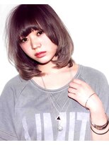 ヘアサロン ガリカ 表参道(hair salon Gallica) バイオレットグレージュ × グラデーション ☆ ラフmedium♪