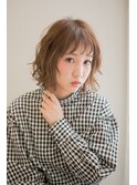 スタイリッシュな色っぽボブ