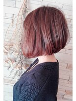 リジェール 高辻店 *REJOUIR* ワンカールが可愛い☆柔らかくまとまる朝楽ボブ