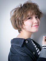 カバーヘアアンドスパ ブリス 浦和(COVER HAIR&SPA bliss)&nbsp;*bliss浦和*ふわくしゅ◎外国人風小顔丸みショートx