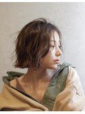 【FlowerBy enn】大人切りっぱなしボブ
