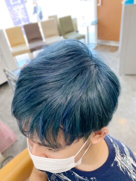 トゥエンティーフォー 泉大津店(24) 夏を彩るヘアカラー☆ターコイズブルー
