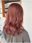 彩度の高いピンク系カラー☆