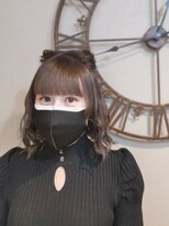 ヘアセットサロン ミント(Hair set salon MINT)&nbsp;猫ちゃんハーフアップ