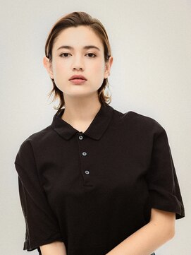 ヘアアンドスパ モーブ 世田谷(hair&SPA Mauve) ラフなオールバックスタイル