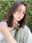 モテロブ_ツートンカラーアースカラーくびれヘア_7927