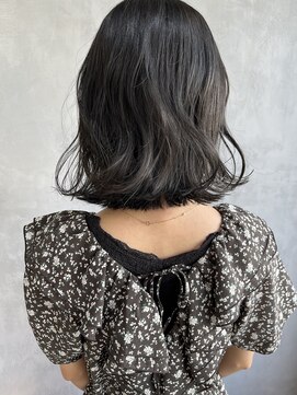 キチ(kichi.) [kichi.] ロブ×ダークグレージュ