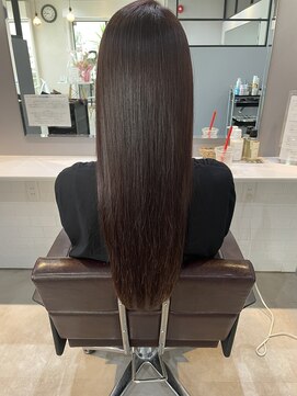 レオネ 売布神社店(Leone) オーガニックカラー+髪質改善トリートメント中山寺