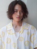 レジュアル(RESSUAL)&nbsp;かき上げヘア　ニュアンスマッシュ　サイドパート　ビジネス