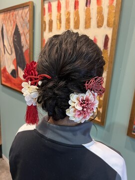 ステレオ ヘアデザイン 安城店(STEREO HAIR DESIGN) 卒業ヘアセット（3月）