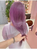 斜めバング/シルキーベージュ/ブラントカット[国分寺駅]